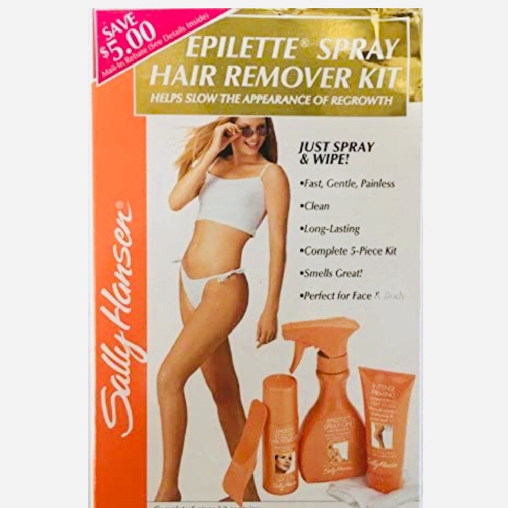 Sally Hansen Epilette Spray hair remover kit